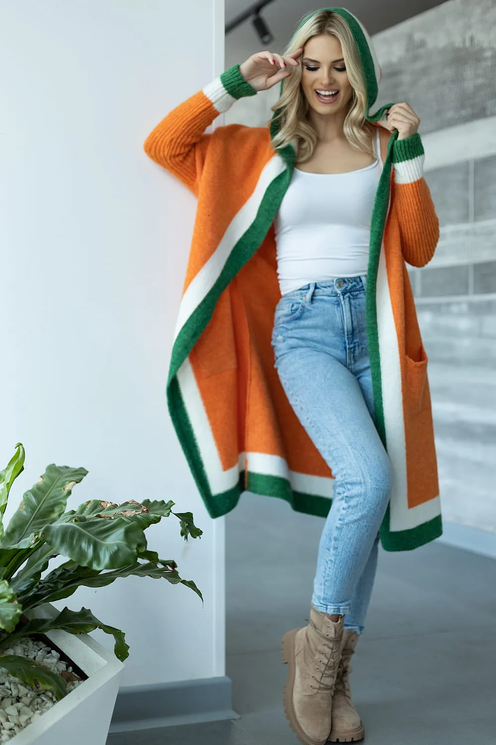 Cardigan Women Outfit 171312 Peekaboo