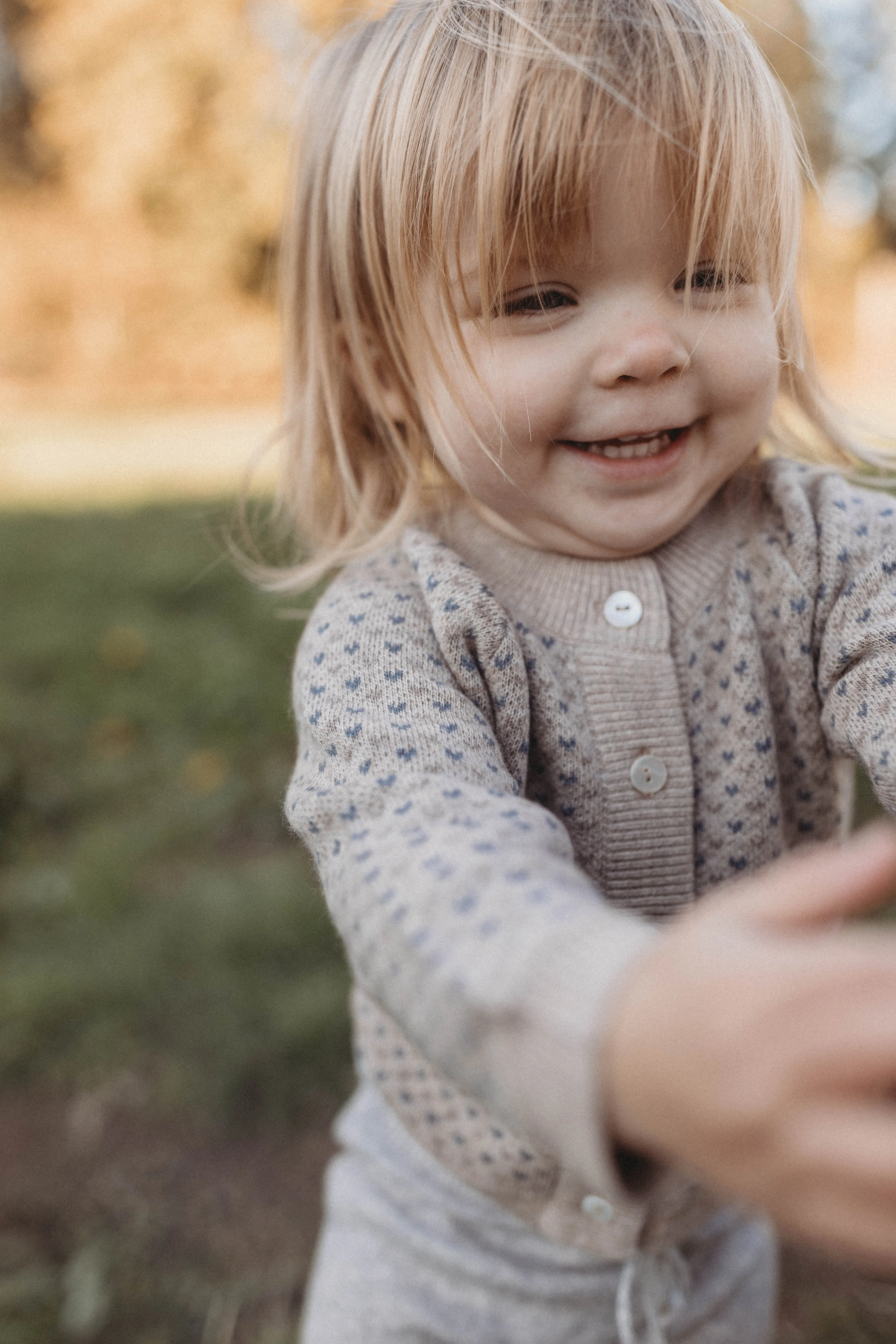 Cashmere Cardigan | Petit Coeur Natural