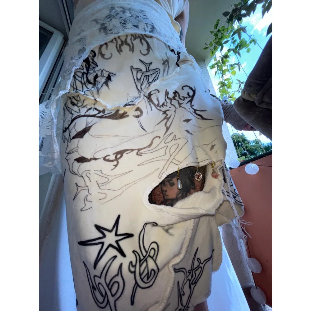 celestial flakes skirt