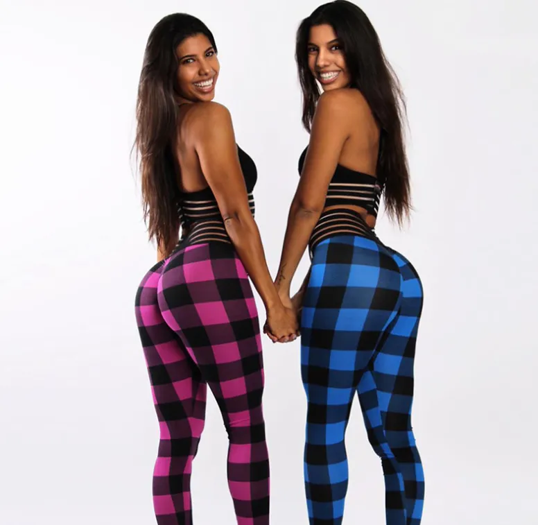 Check Yoga Pants