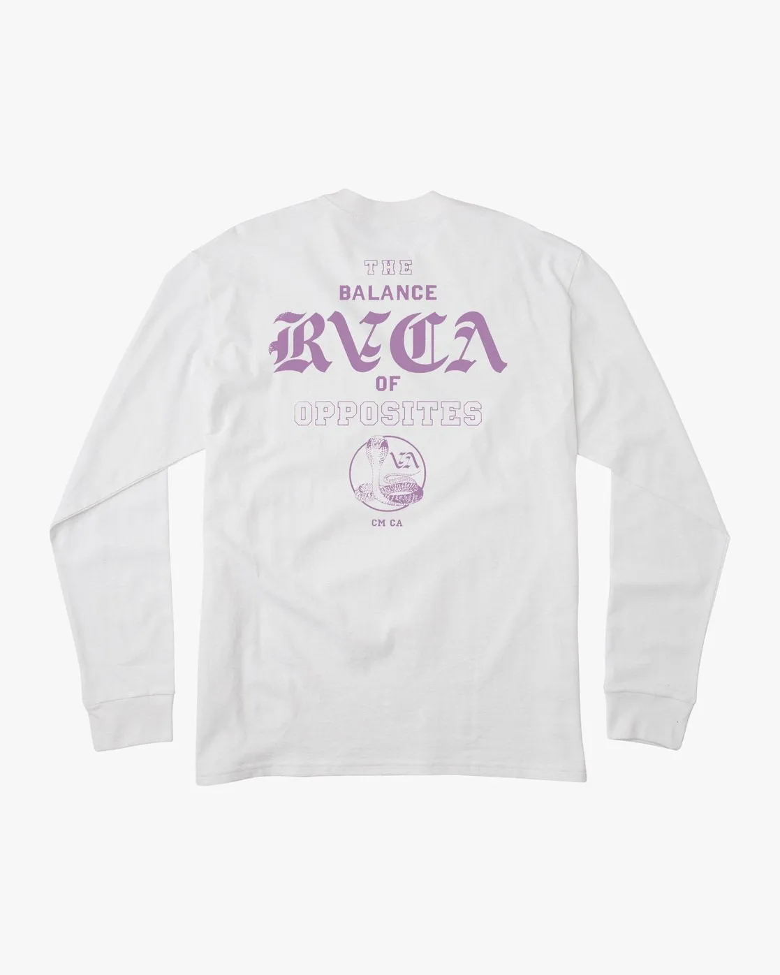 Cobra University Long Sleeve Tee - White