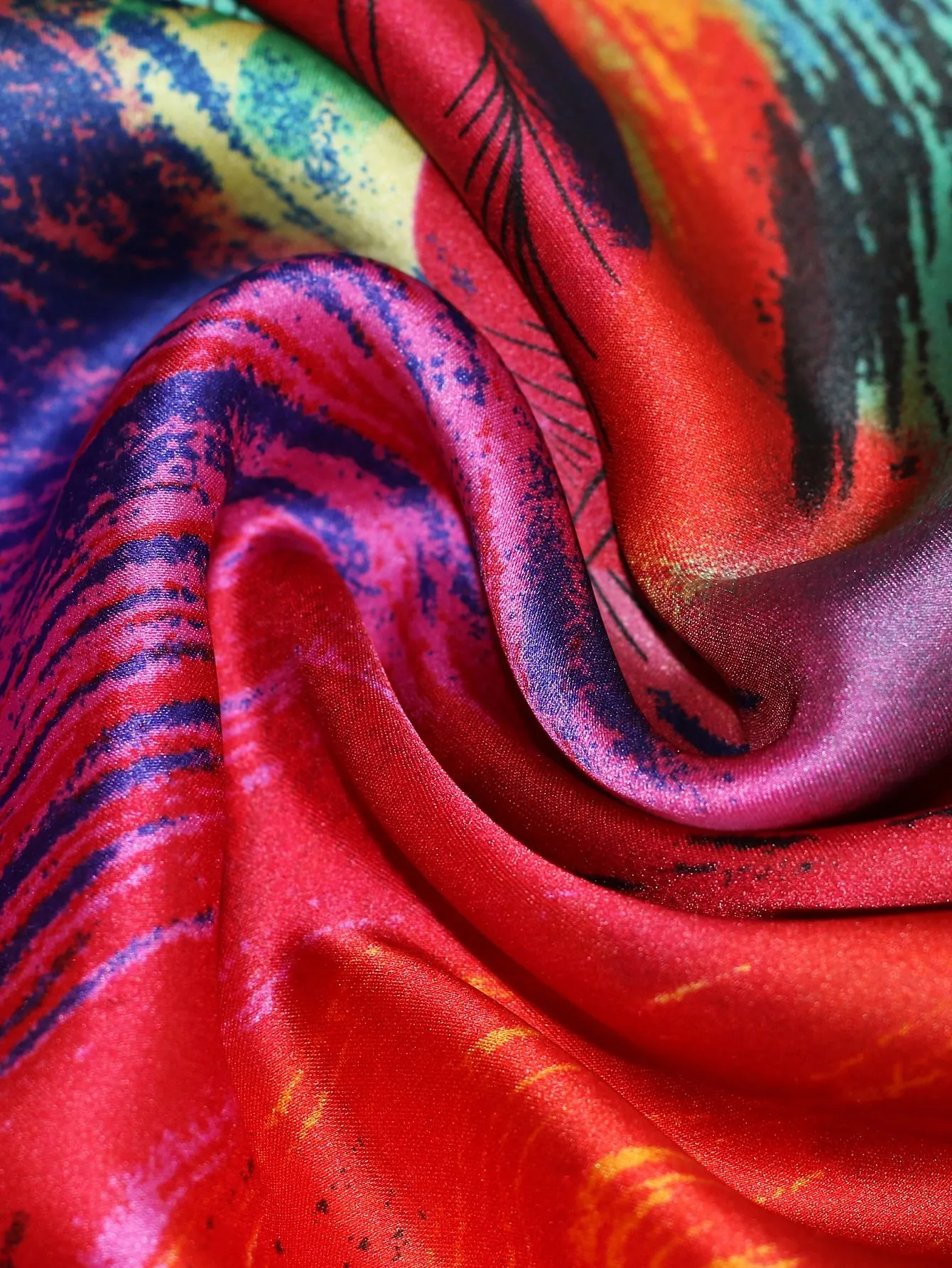 Color Block Scarf