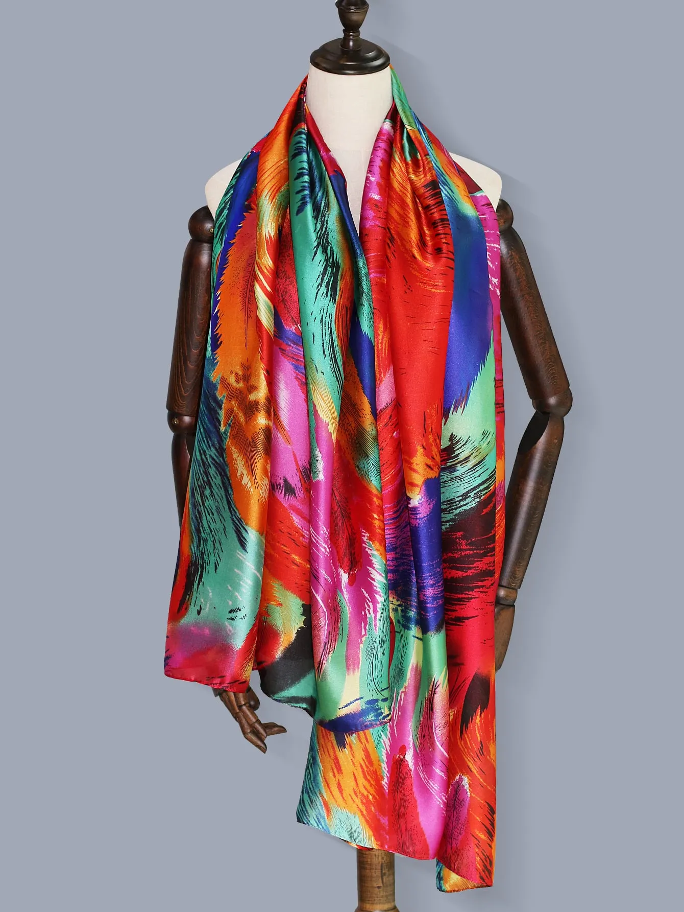 Color Block Scarf