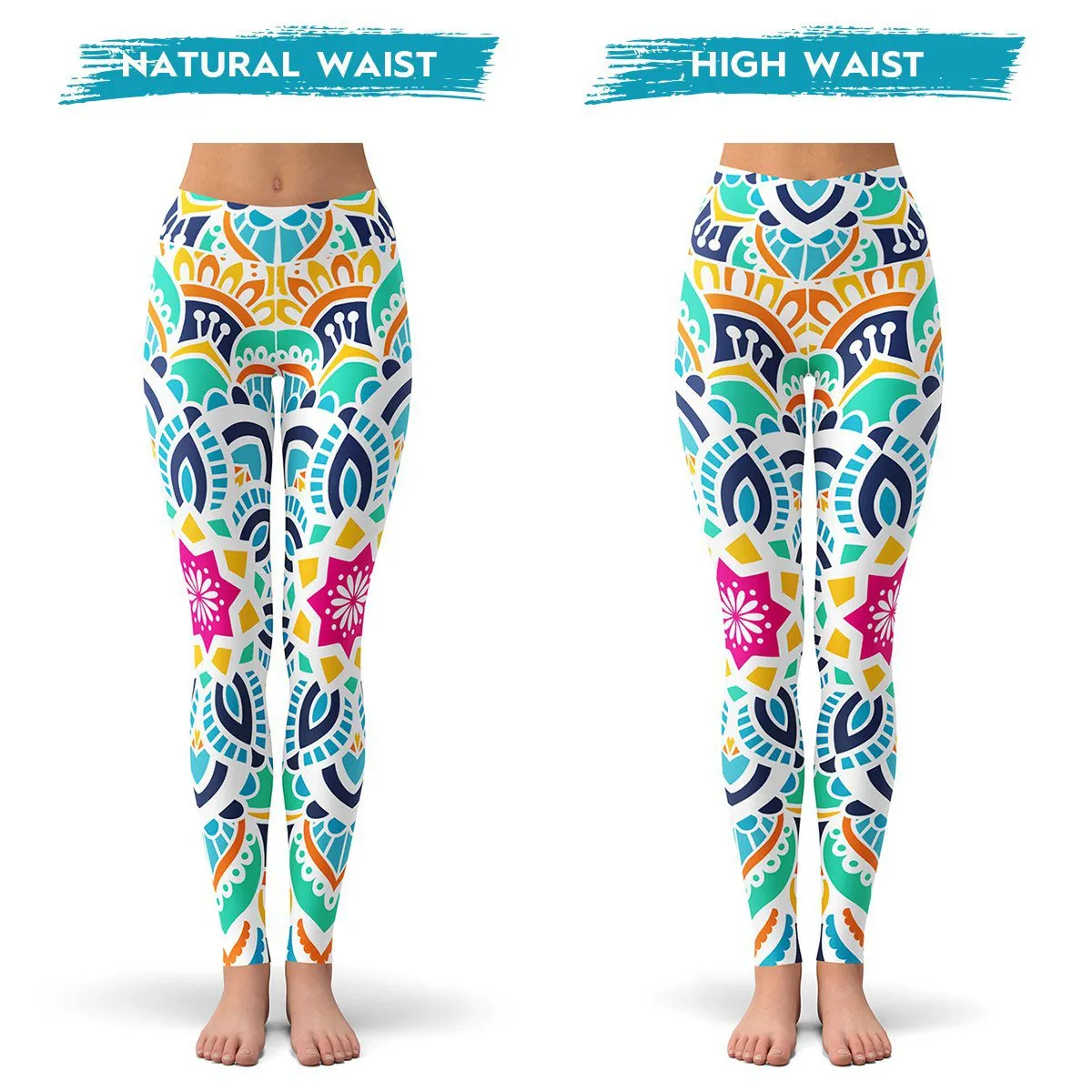 Colorful Mandala Leggings
