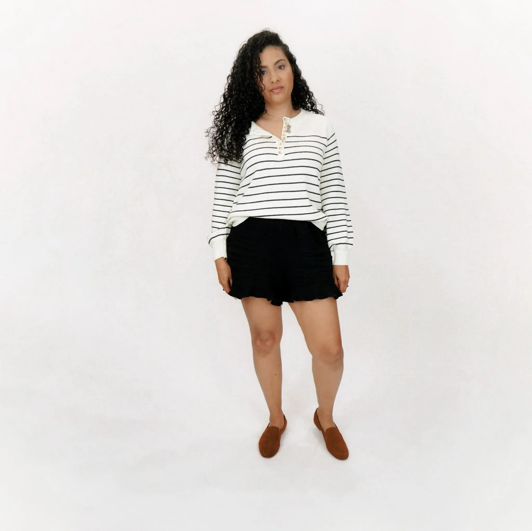 Corrine Striped Sweater