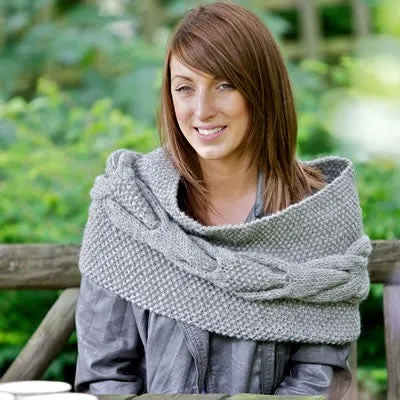 Cove Cardigan and Snood Knitting Pattern