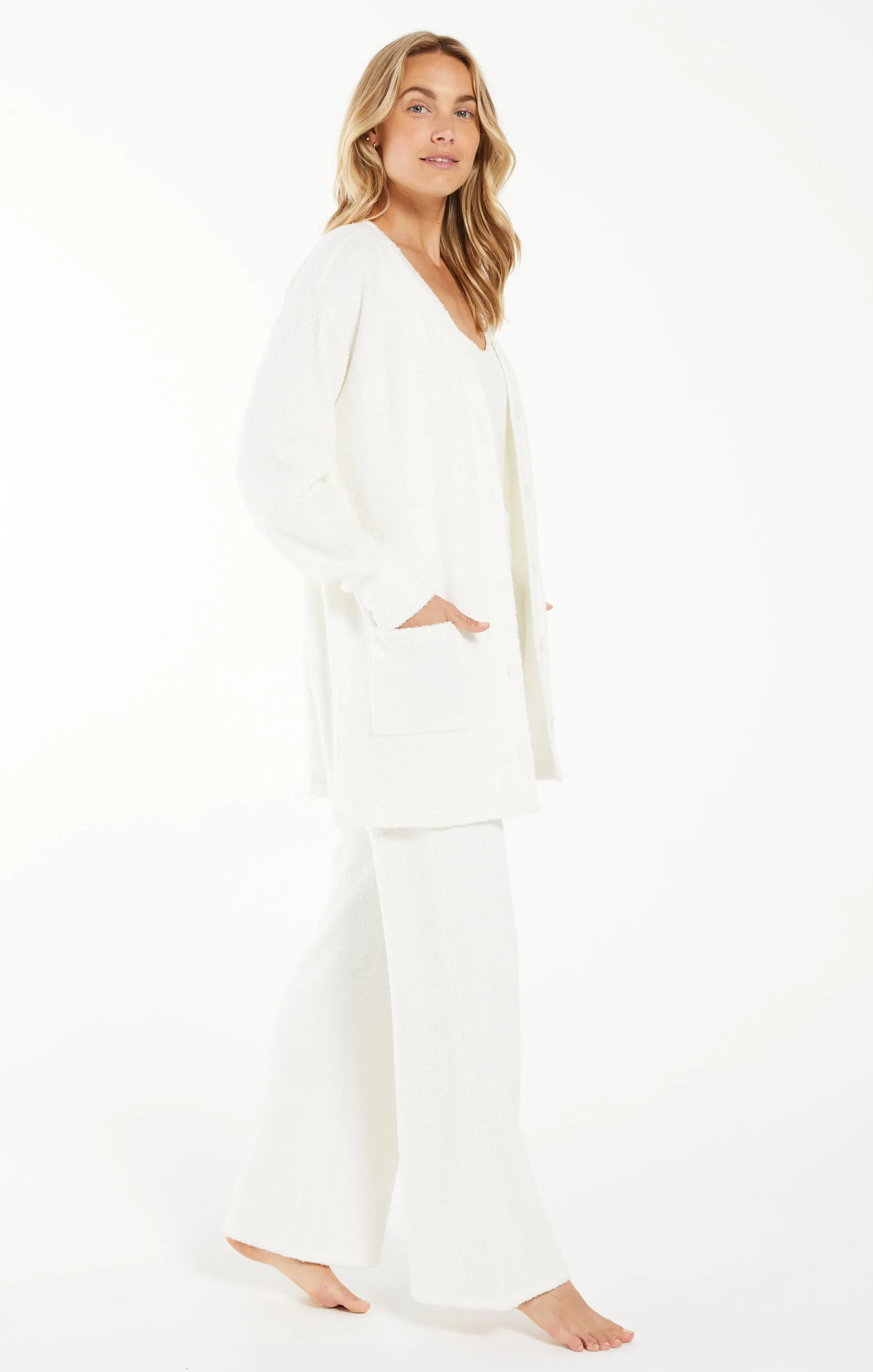 Coziest Plush Cardigan