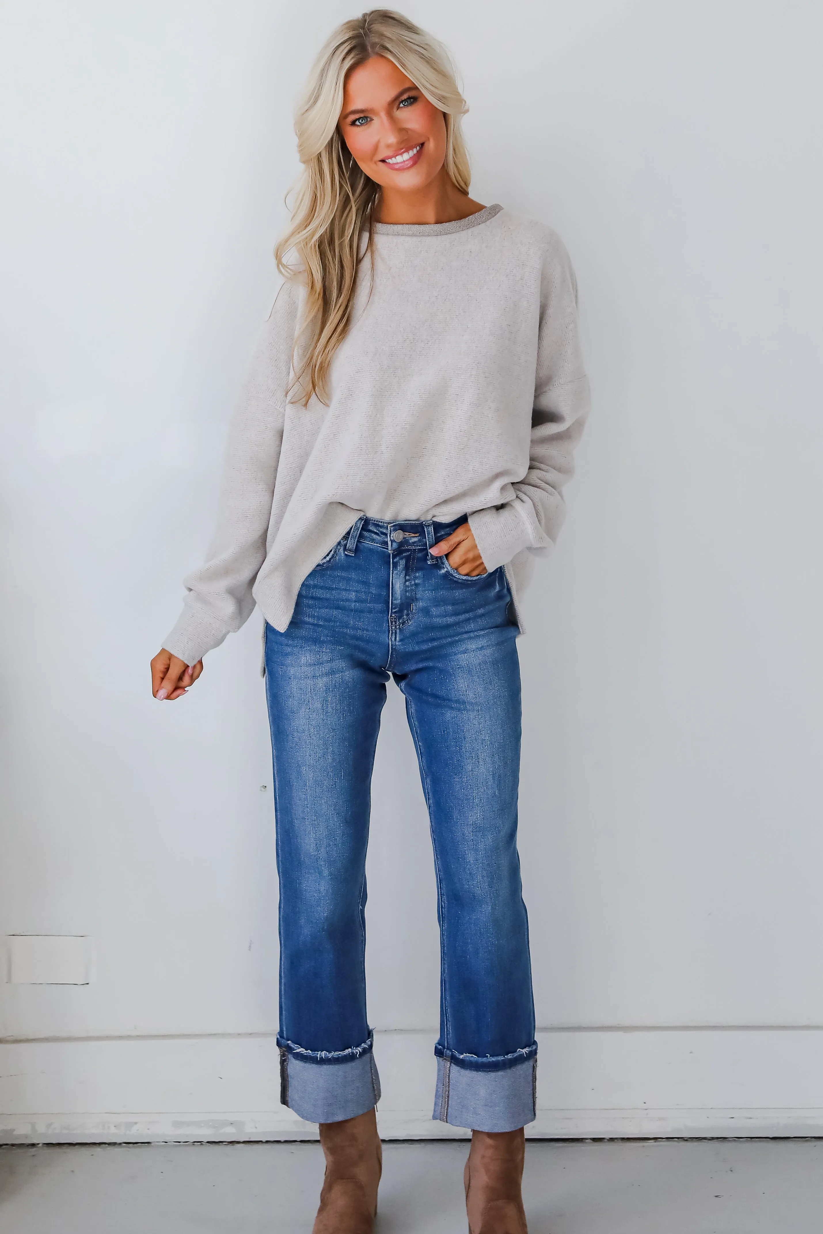 Cozy Weekends Soft Knit Pullover - DOORBUSTER