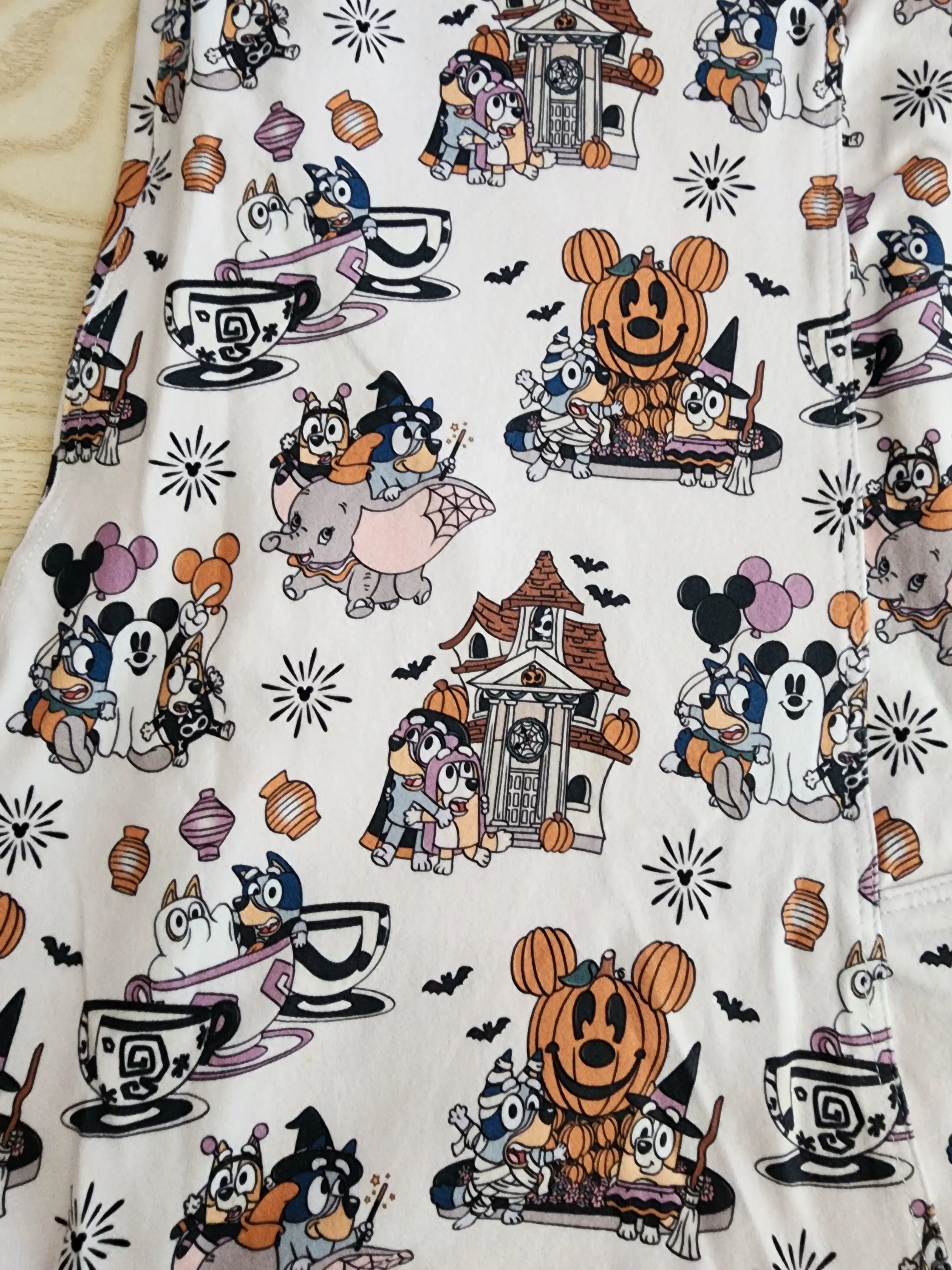 CP Bluey and Bingo Disney Fun Halloween Leggings