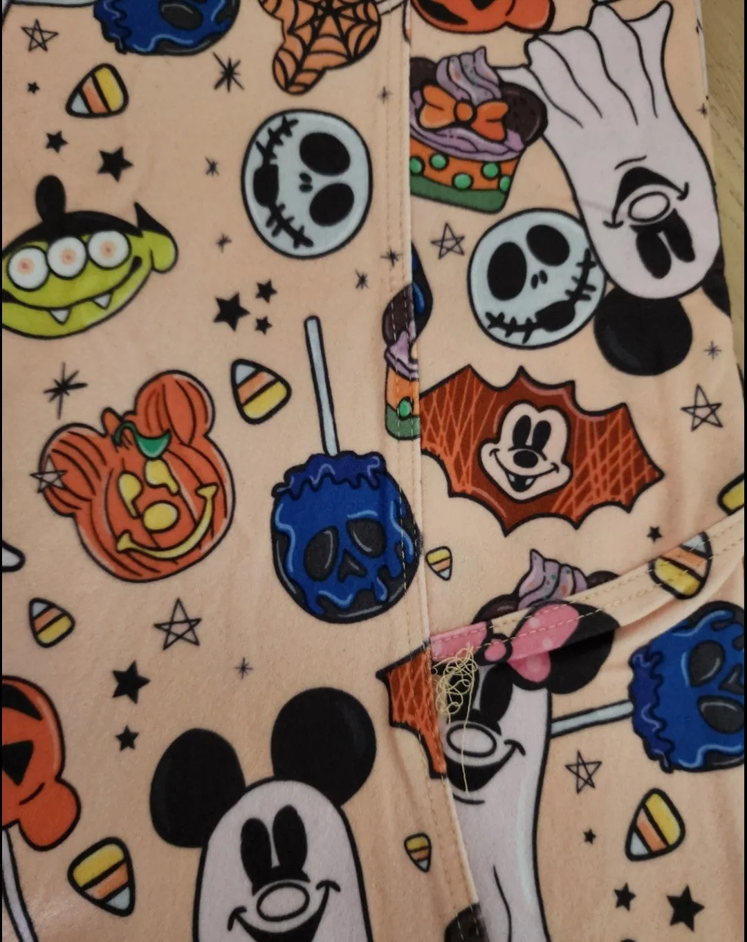 *CP Disney Mickey and Minnie Ghost Halloween Leggings