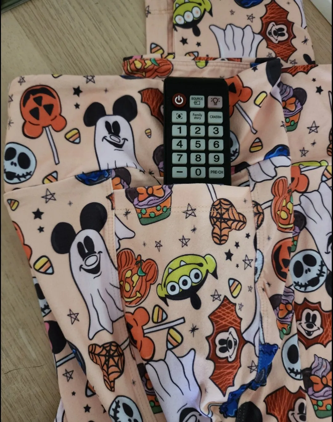 *CP Disney Mickey and Minnie Ghost Halloween Leggings