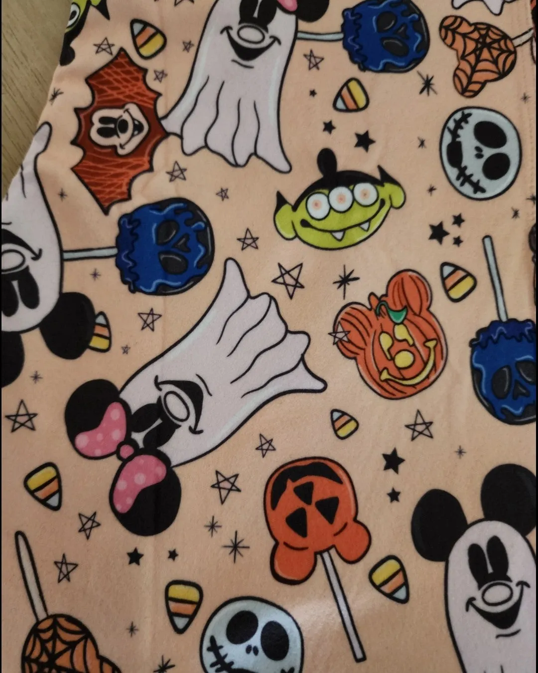 *CP Disney Mickey and Minnie Ghost Halloween Leggings