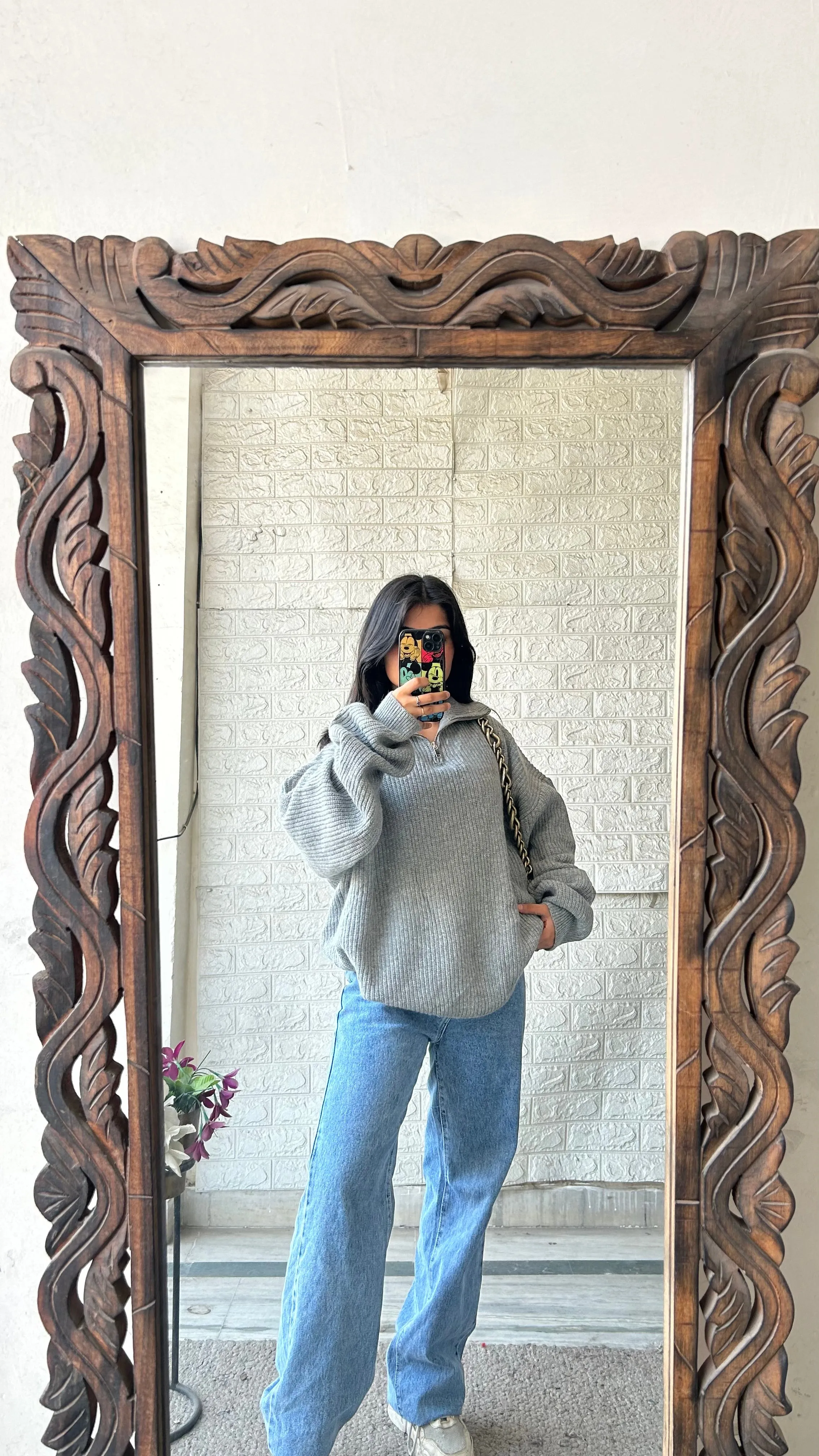 Cute zipper xl