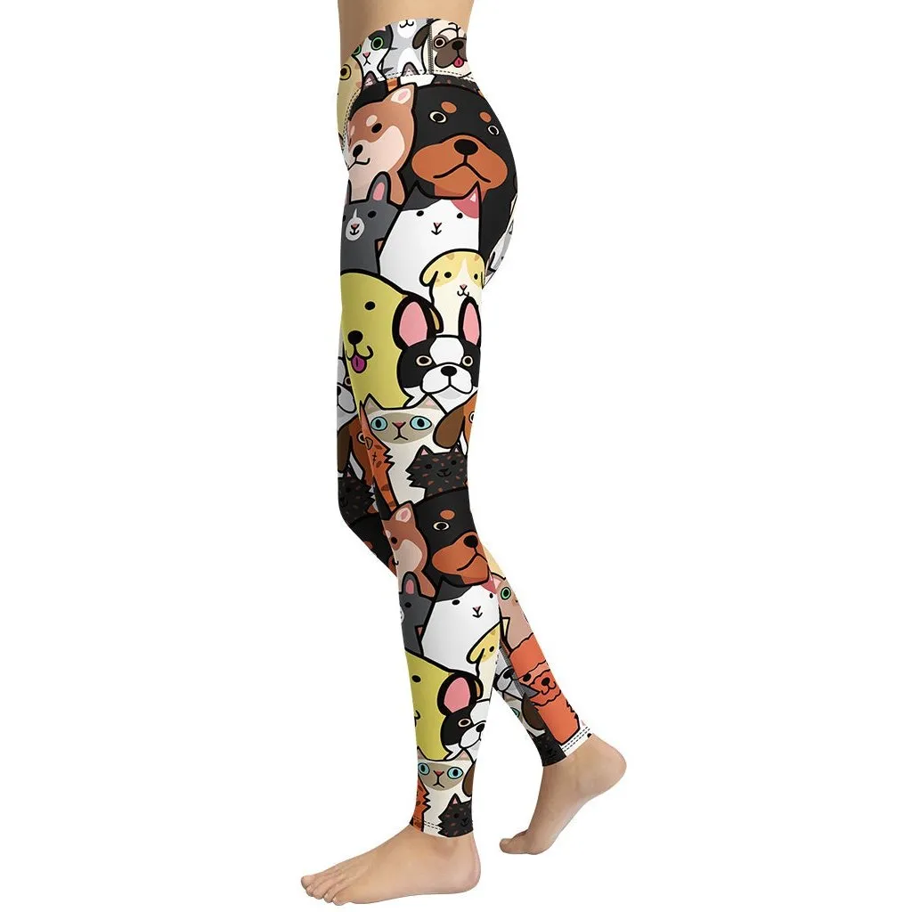 Cuteness Overload Yoga Leggings