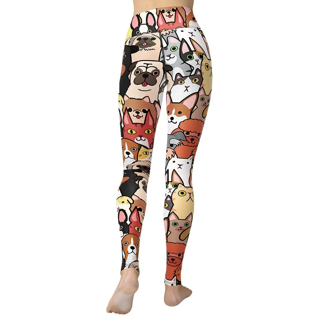 Cuteness Overload Yoga Leggings