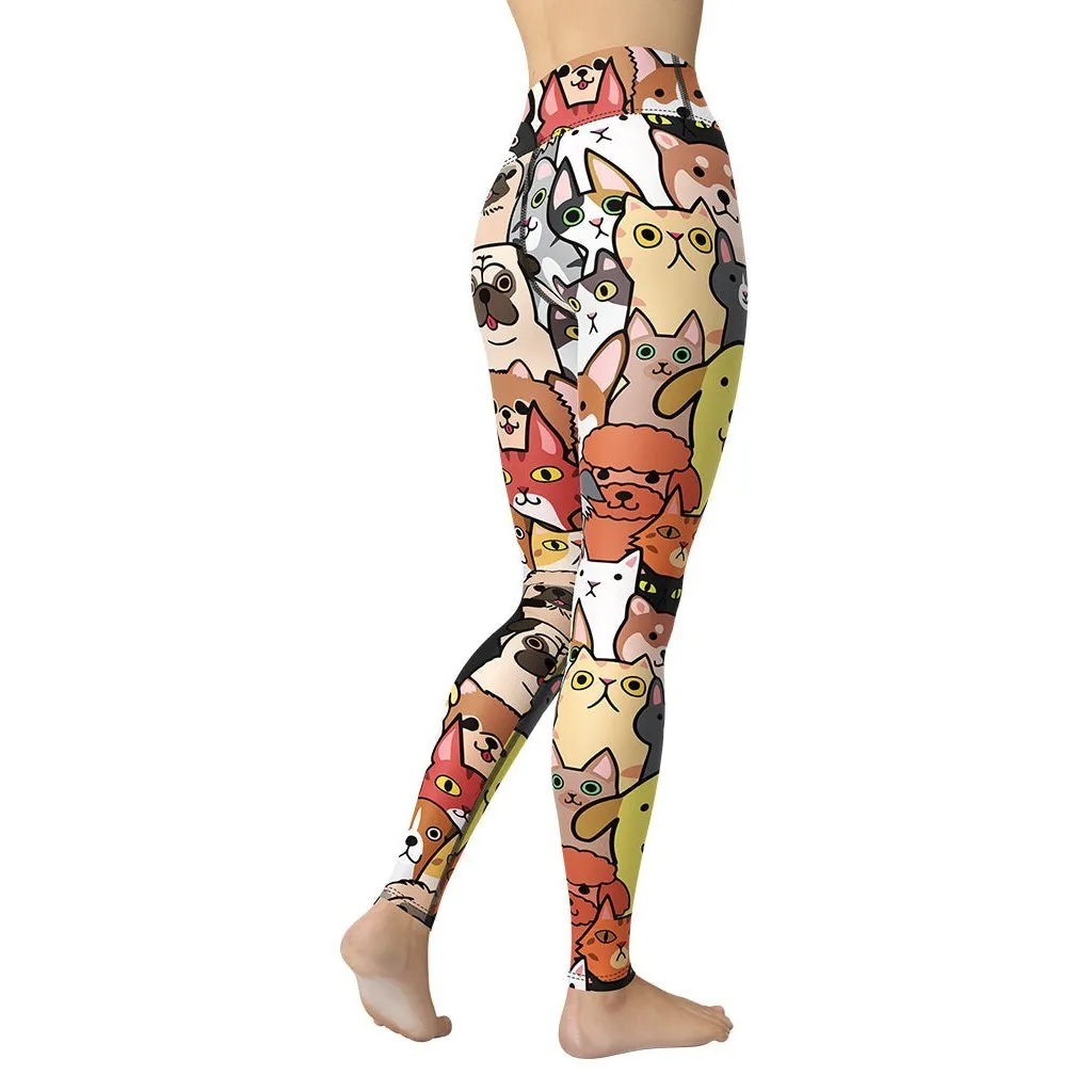 Cuteness Overload Yoga Leggings