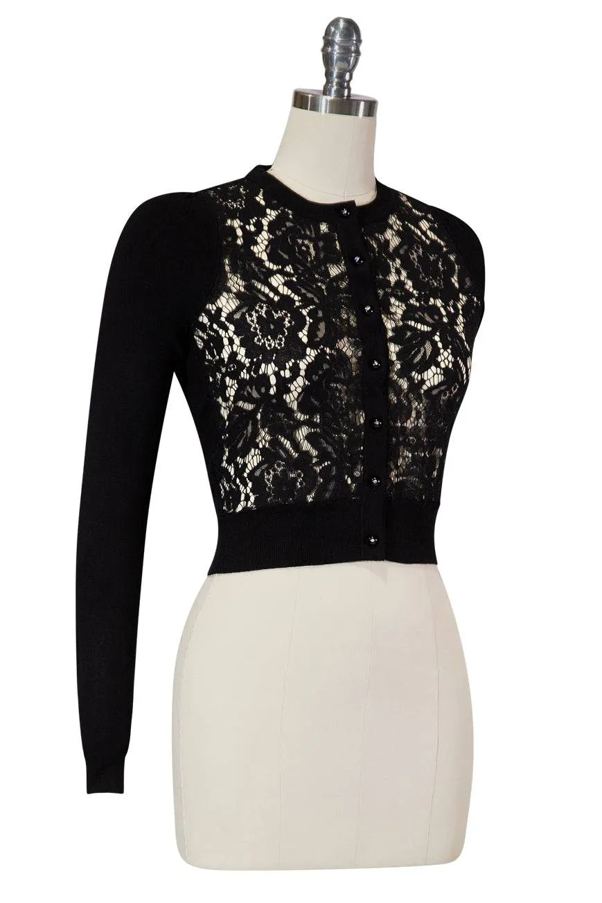 D'Amour Parisienne Cardigan (Black)