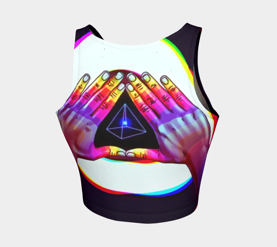 Dimensional Crop Top | Phazed