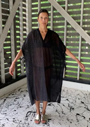 Drawstring Sleeve Caftan
