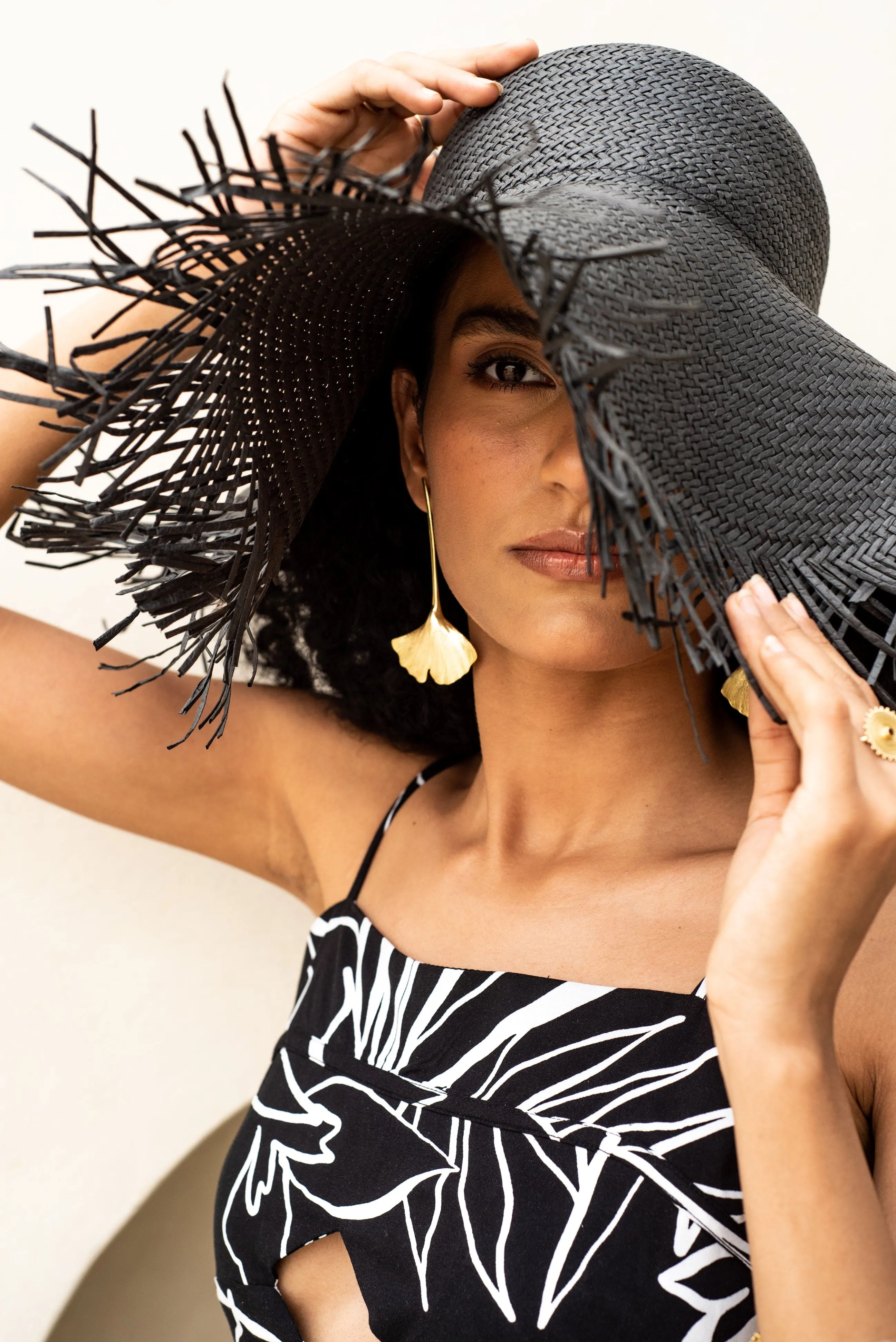 Ebony Tropic Maxi Dress