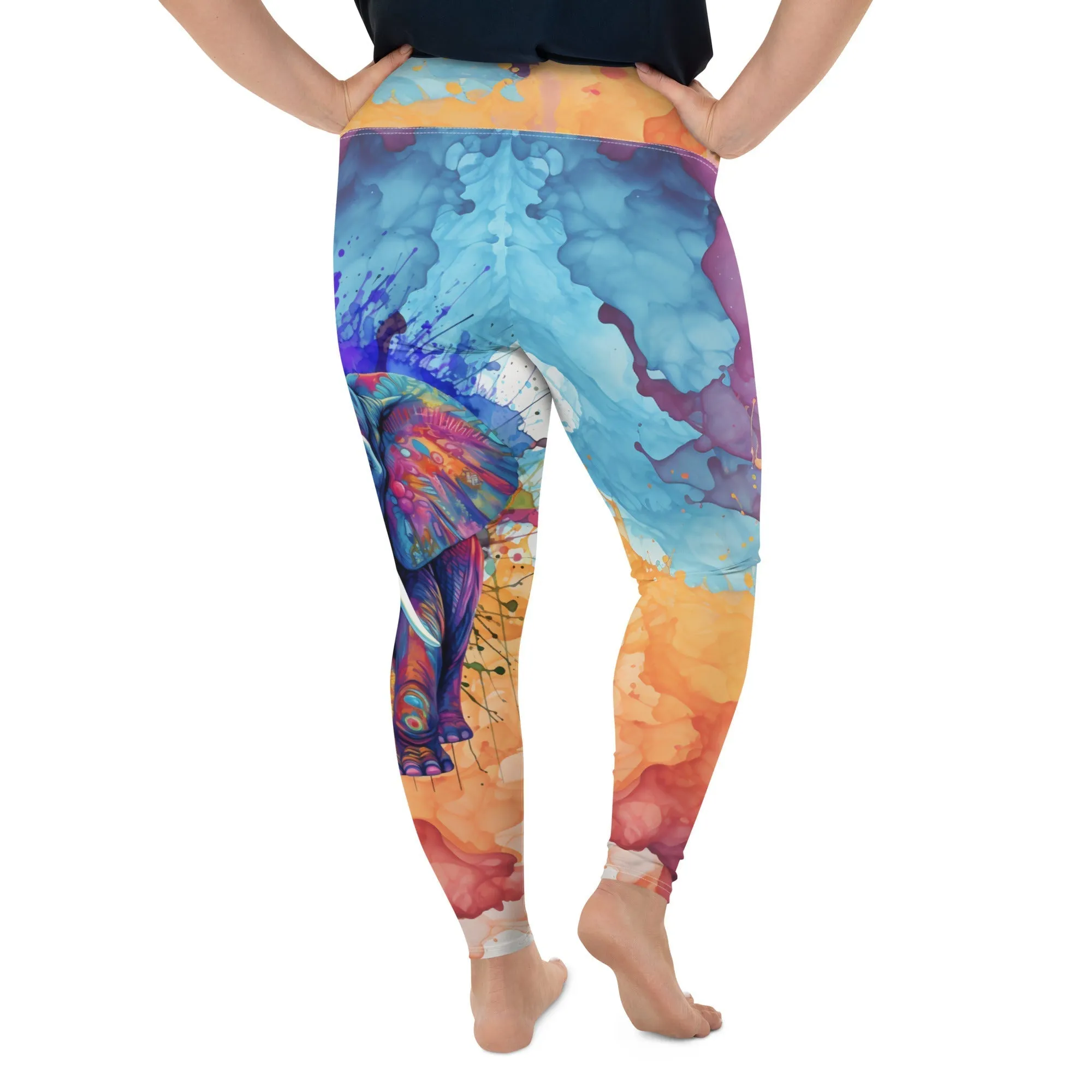 Elephant Plus Size Leggings