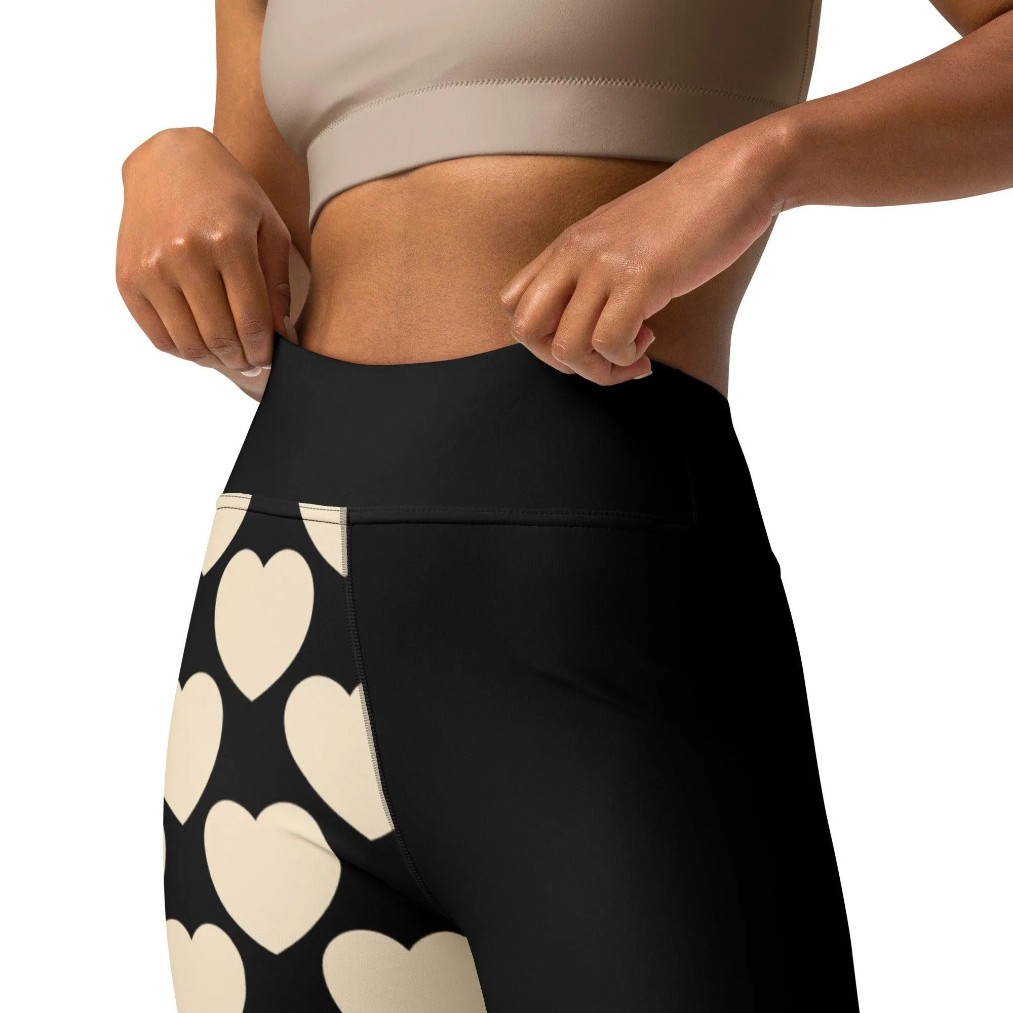 ELLIE LOVE black - Yoga Leggings
