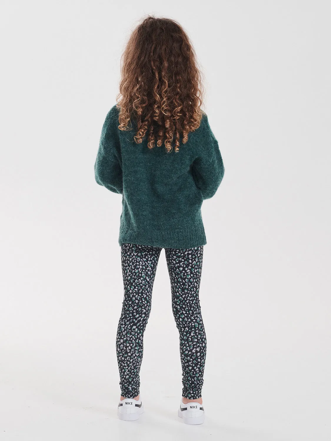 Ena Pelly Kids Printed Legging - Cheetah Print