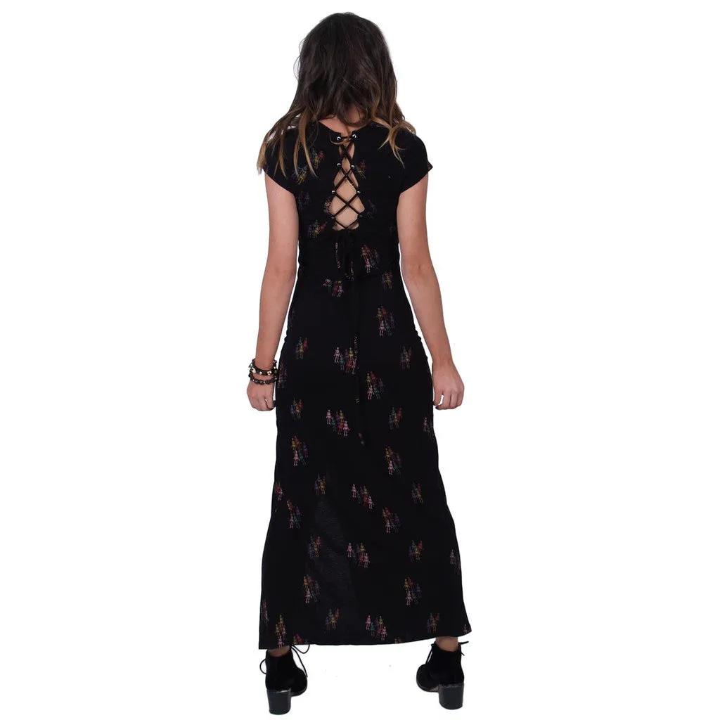 Esqueleto Maxi Dress