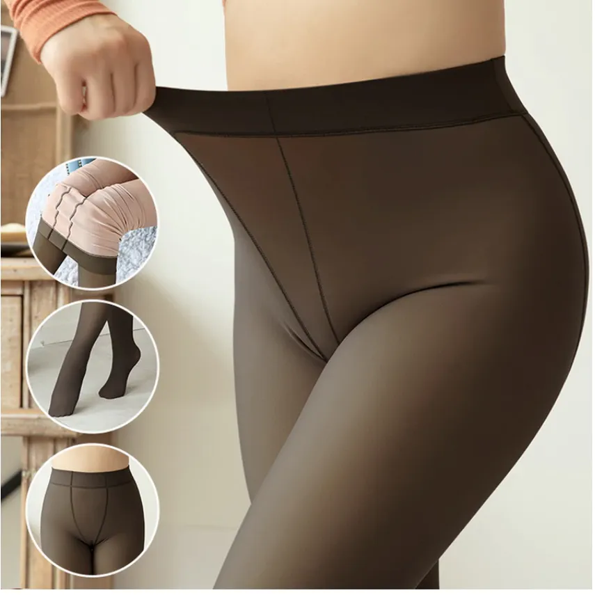 Essentials Faux-Translucent Leggings