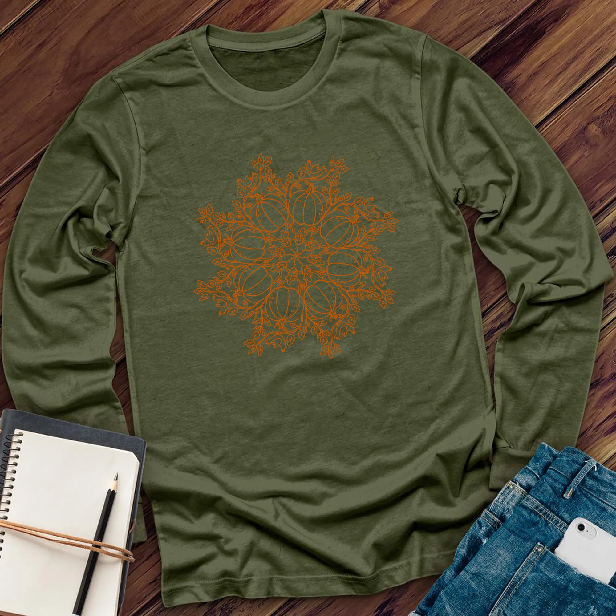 Fall Mandala Long Sleeve