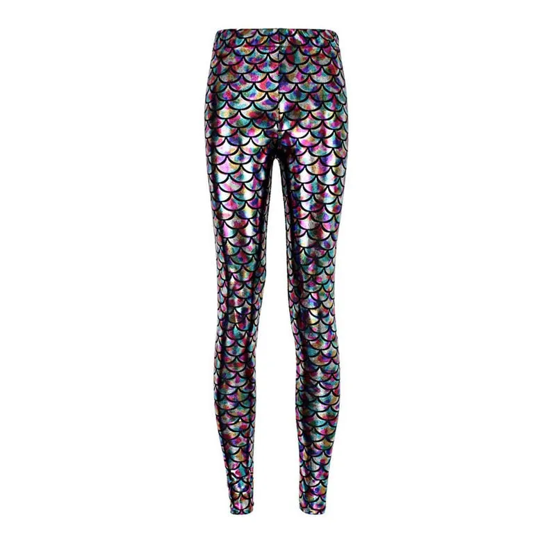 Fashion 3D Digital Print Mermaid Leggings