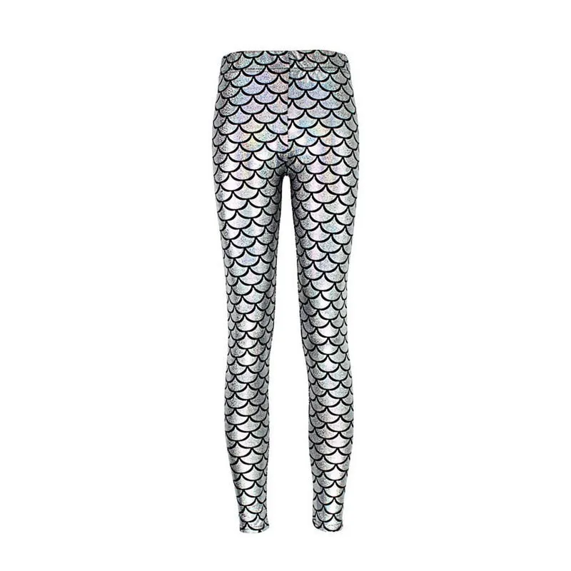 Fashion 3D Digital Print Mermaid Leggings