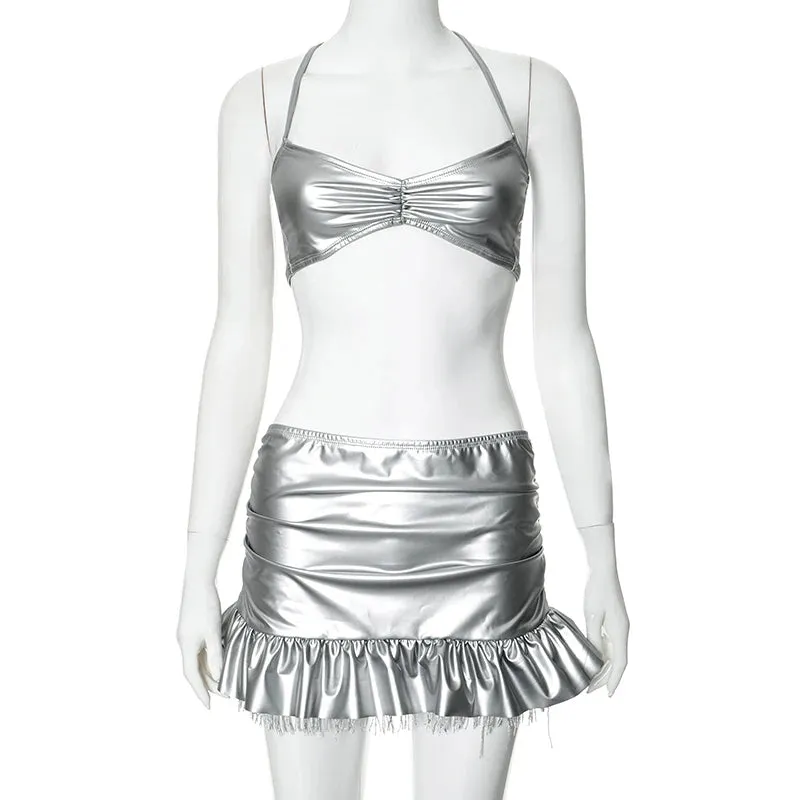 Fire Between Us Skirt Set