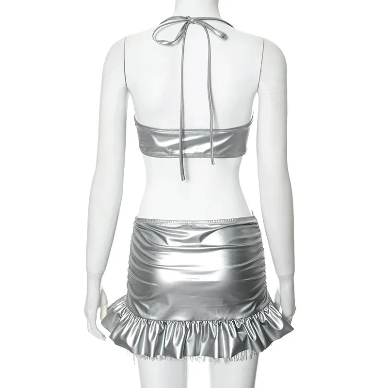 Fire Between Us Skirt Set