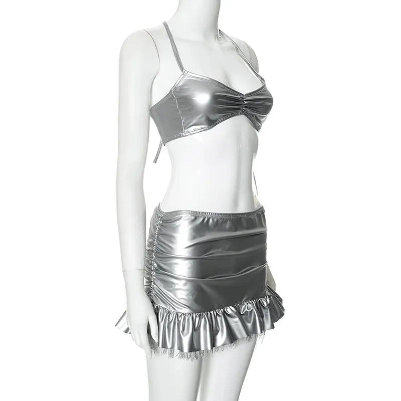 Fire Between Us Skirt Set