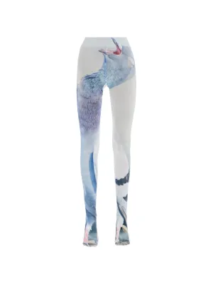 Floral Mesh Stockings