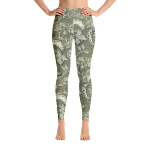 Floral Paisley Yoga Leggings