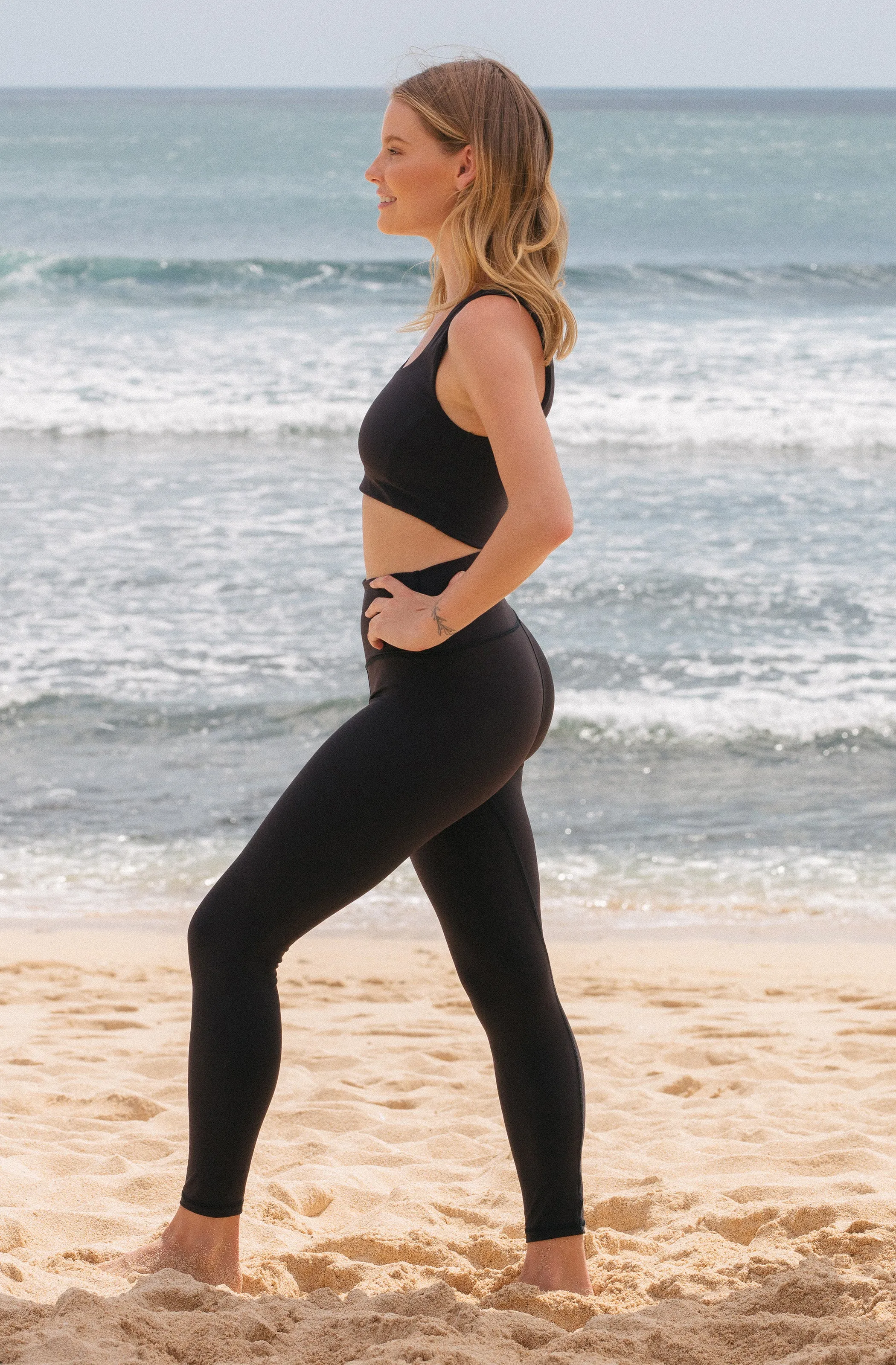 Florence Crop Top Black