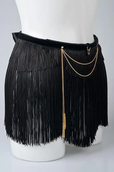 Fringe Maid Skirt