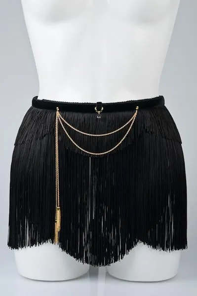 Fringe Maid Skirt