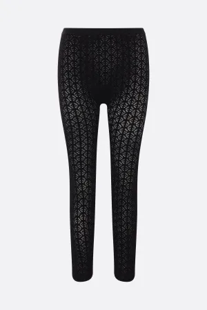 Geometric Lace Leggings