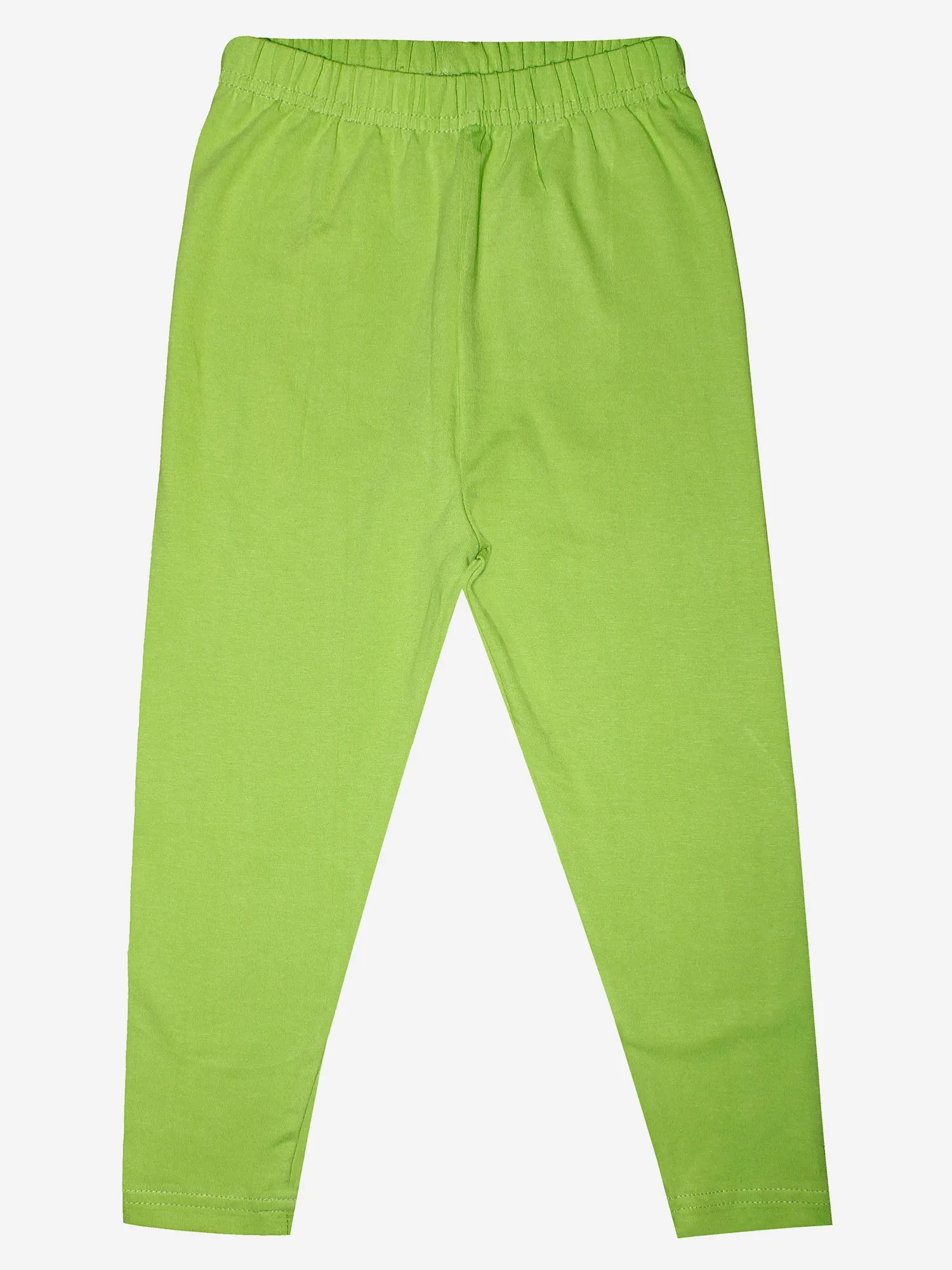 Girls Cotton Leggings - Pack of 2