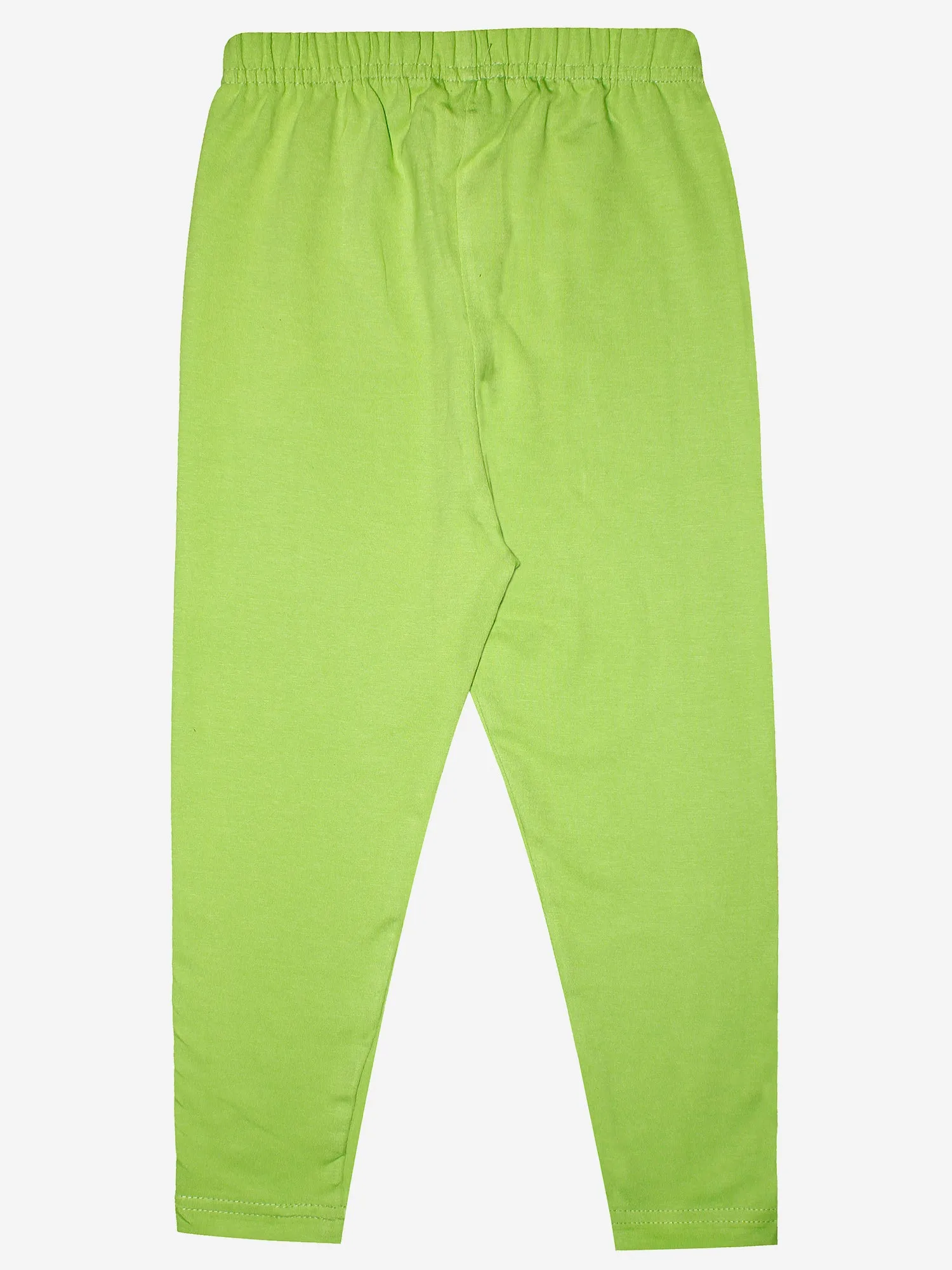 Girls Cotton Leggings - Pack of 2