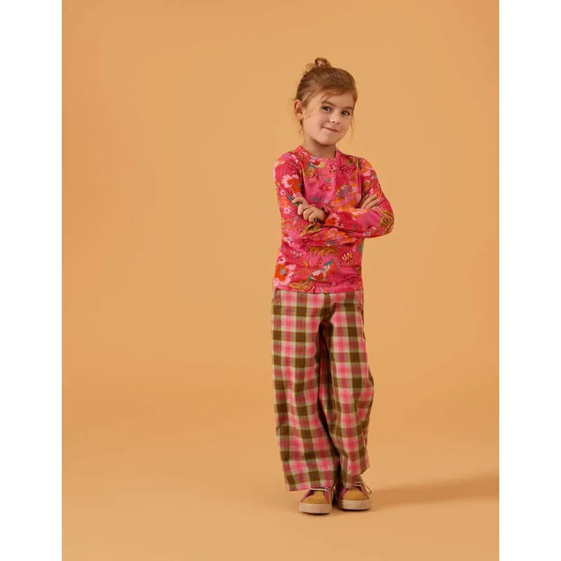 Girls Pink Tate Legging Set