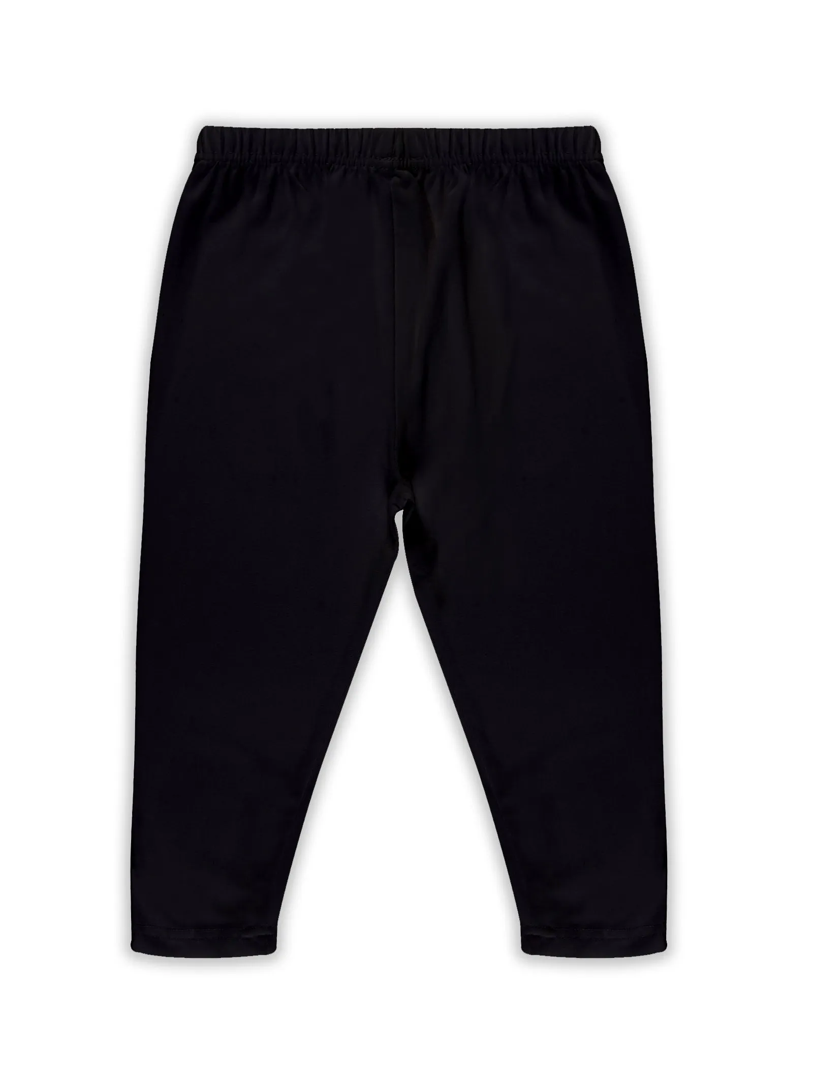 Girls Solid Capri Legging