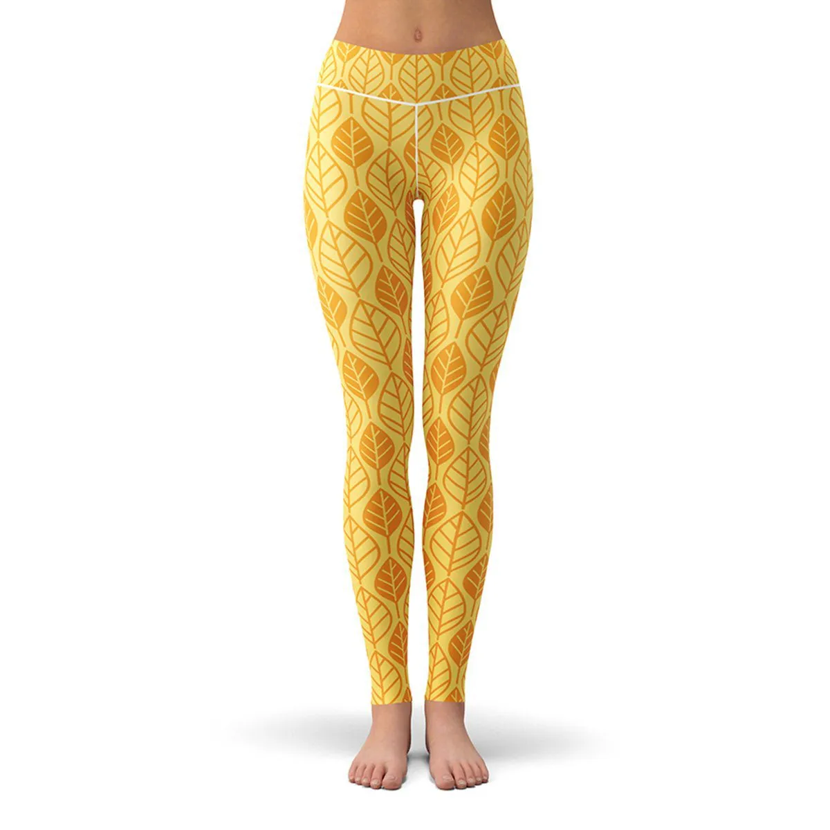 Golden Leaf Leggings
