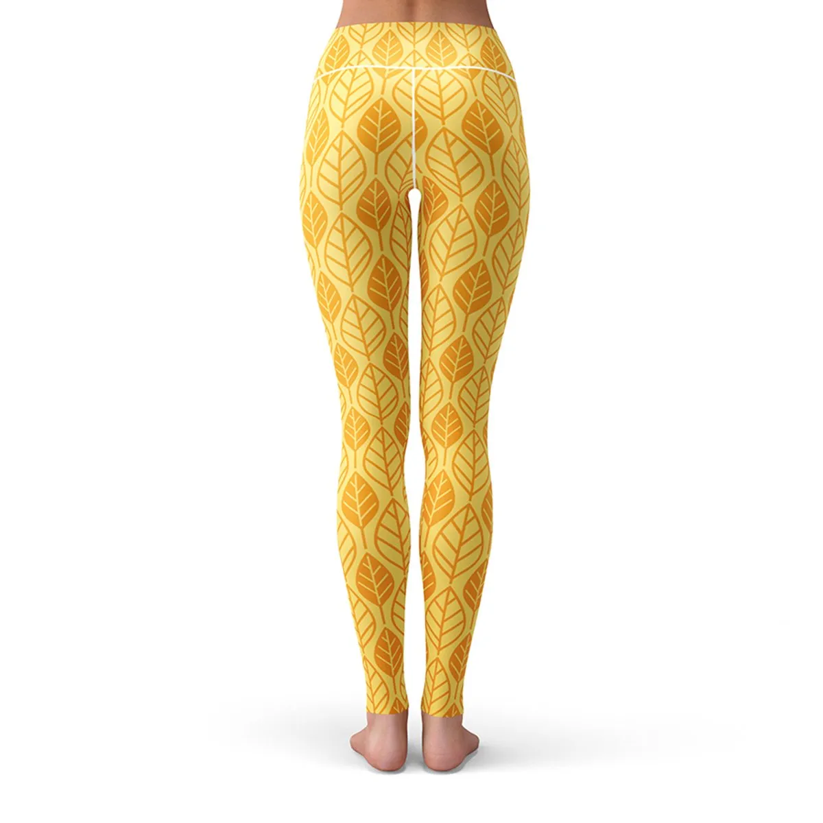 Golden Leaf Leggings