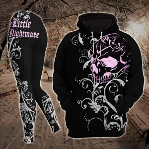 Gothic Skull Little Nightmare Combo Hoodie and Leggings