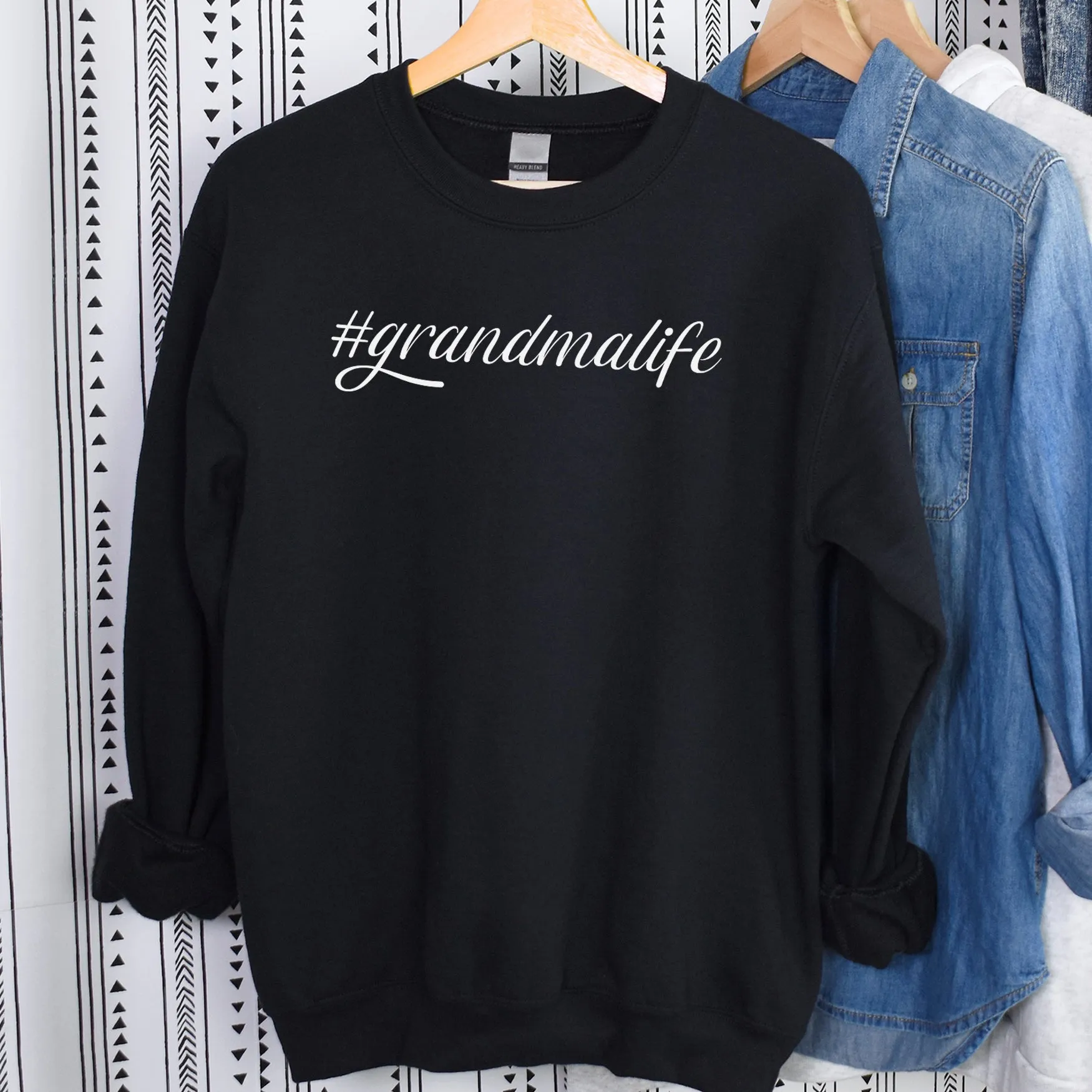 #GrandmaLife - Womens Sweater - Grandma Sweater