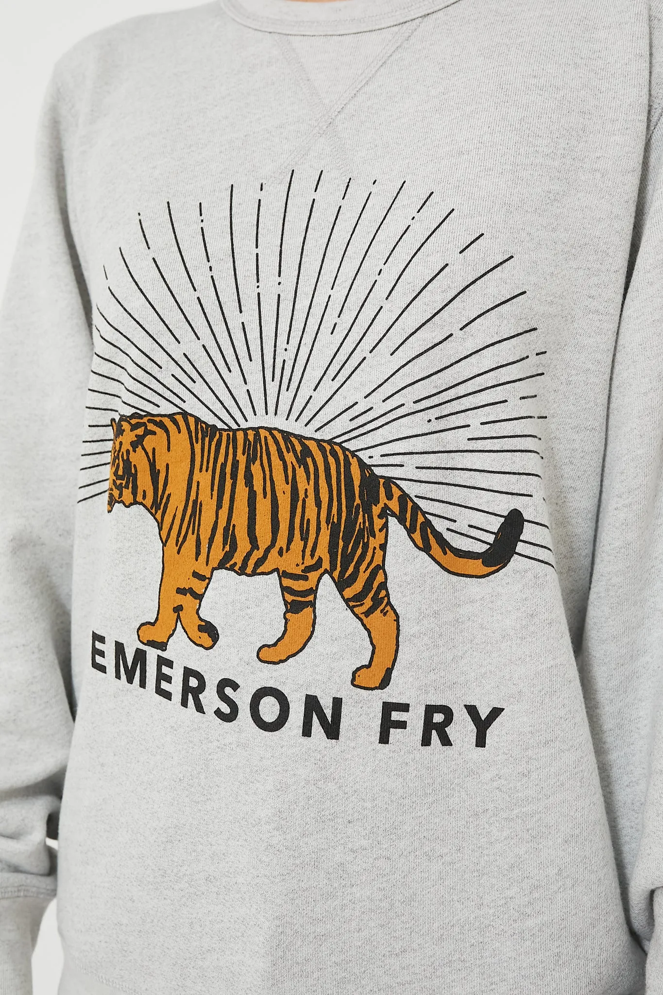 Gray Tiger Sweatshirt